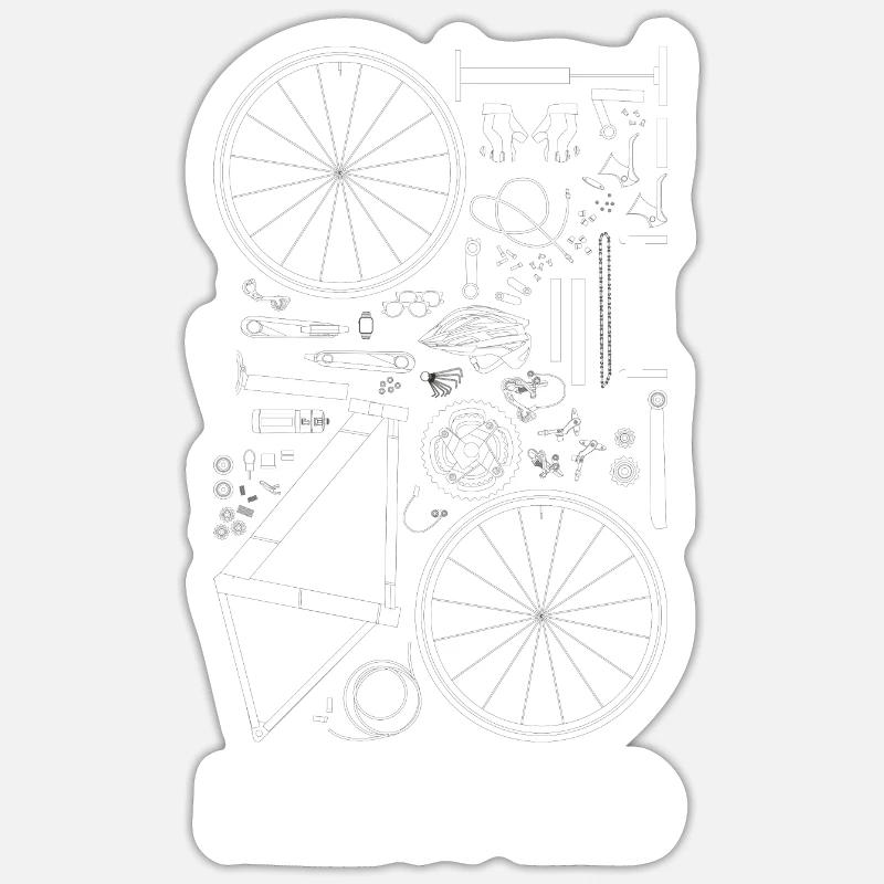 Sticker taille S (10 x 10 cm) - 