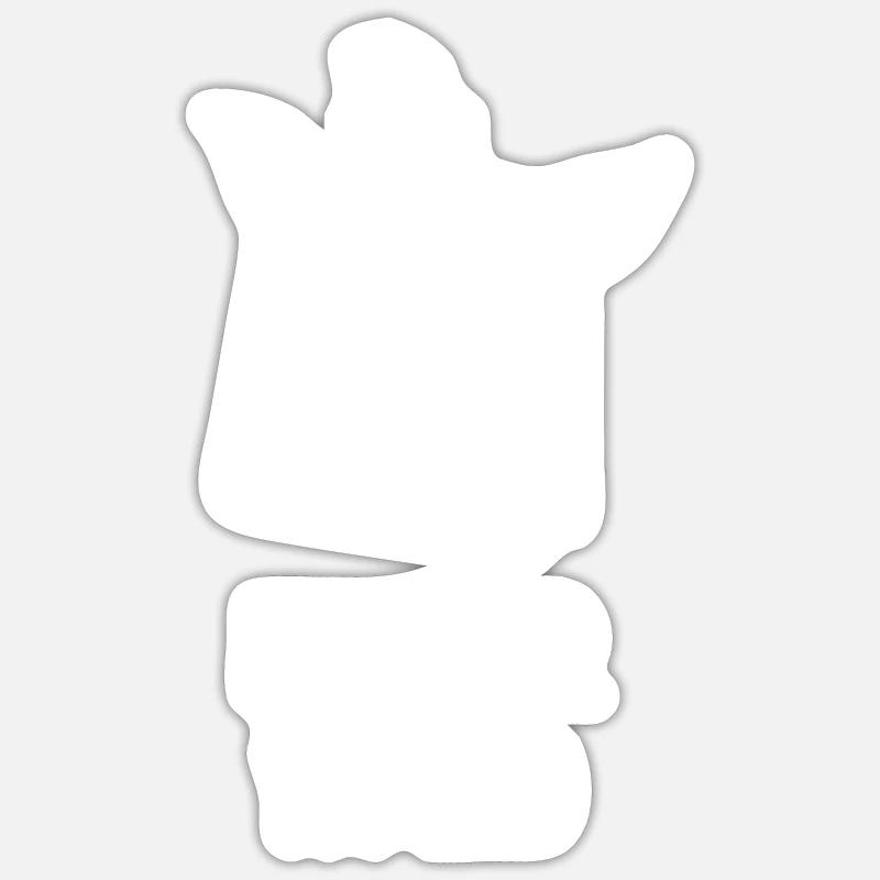 Tea - Sticker size S (10 x 10 cm) - white matte