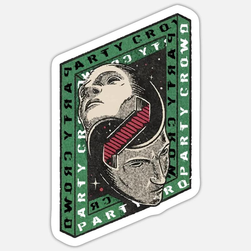 Sticker Größe S (10 x 10 cm) - 