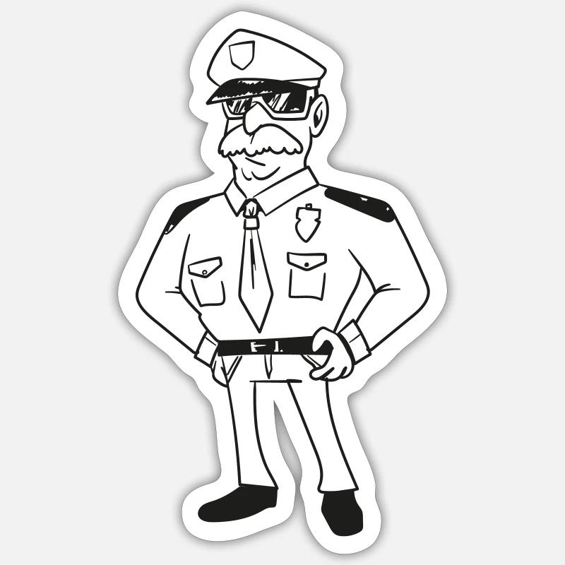 Sticker Größe S (10 x 10 cm) - 