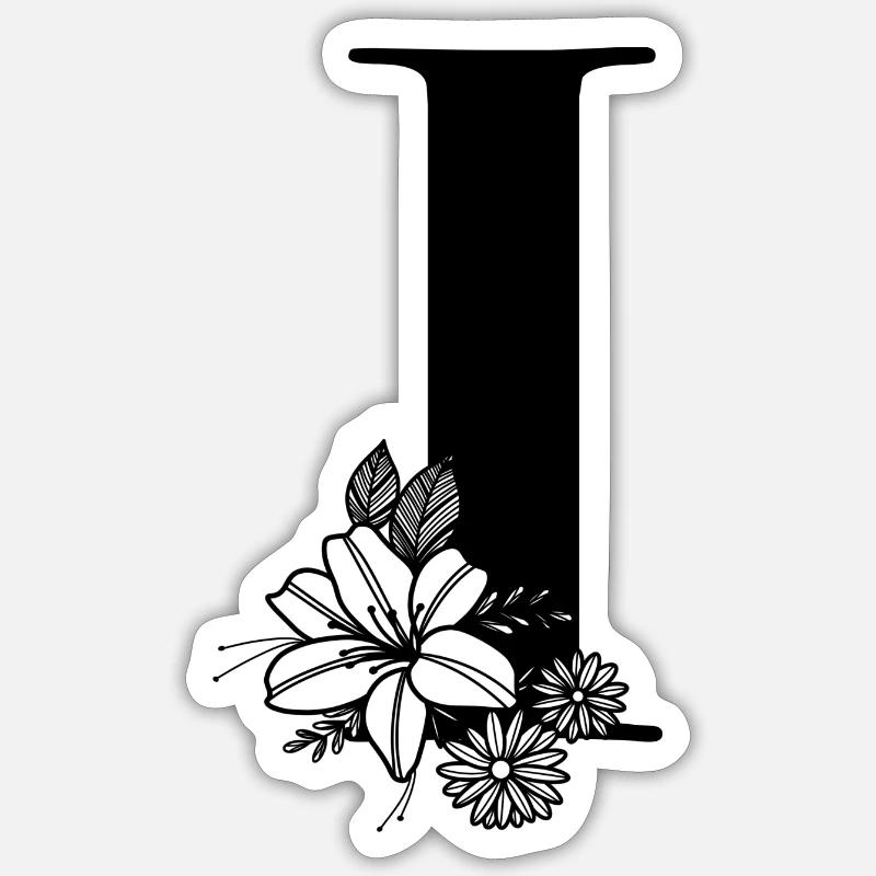 Point I - Sticker size S (10 x 10 cm) - white matte