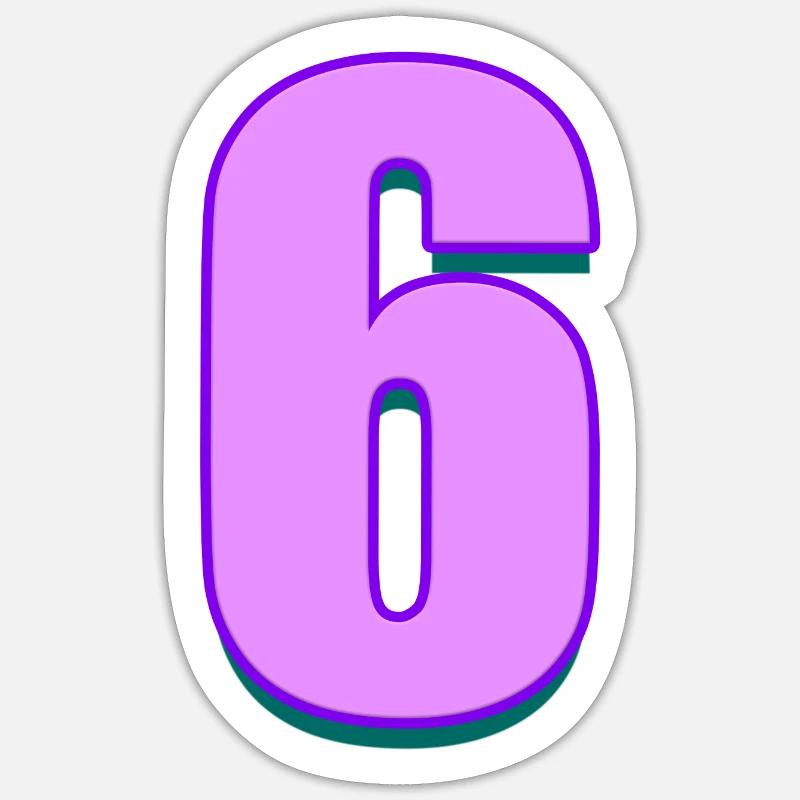 6 Sticker size S (10 x 10 cm)