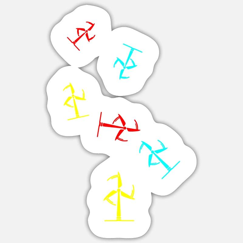 Sticker Größe S (10 x 10 cm) - 