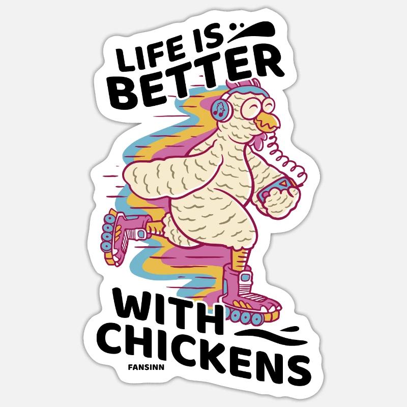 Sticker taille S (10 x 10 cm) - 