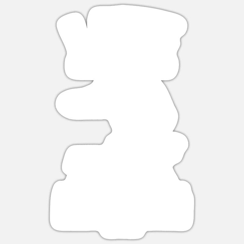 Sticker taille S (10 x 10 cm) - 