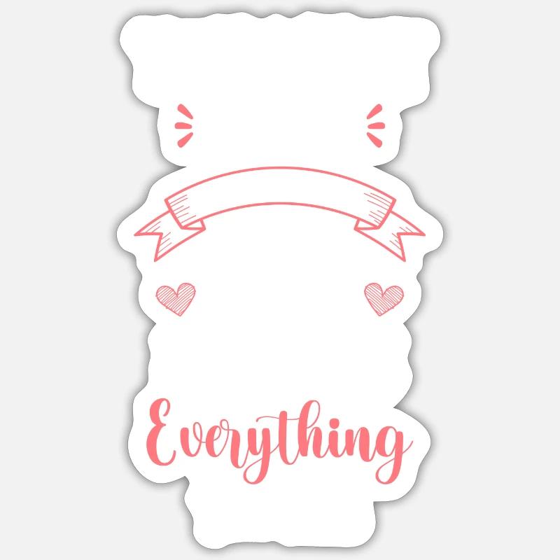 Star Telescope Space - Sticker size S (10 x 10 cm) - white matte