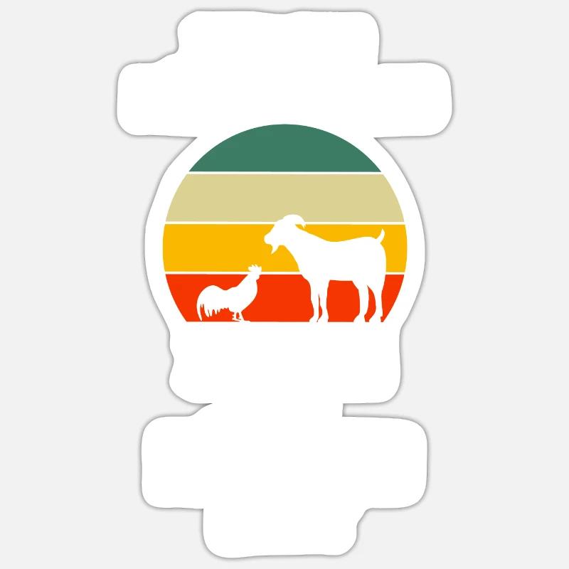 Sticker Größe S (10 x 10 cm) - 