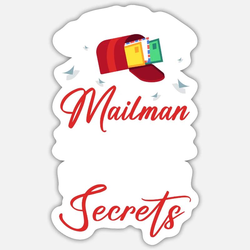 Post Parcel Delivery Mail Sticker size S (10 x 10 cm)