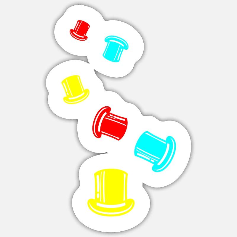 Sticker Größe S (10 x 10 cm) - 