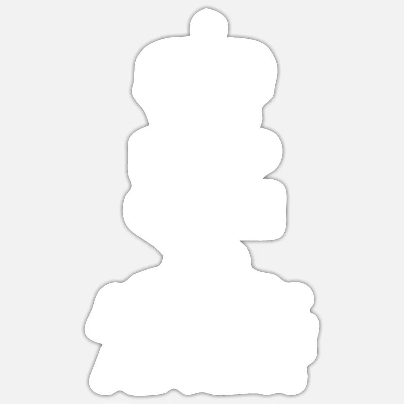 Advent Keep Calm - Sticker Größe S (10 x 10 cm) - Mattweiß