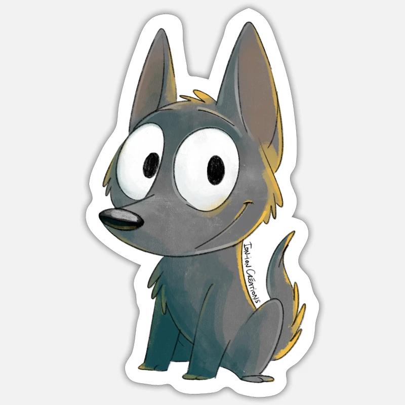 Sticker Größe S (10 x 10 cm) - 