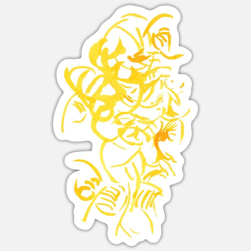 Sticker Größe S (10 x 10 cm) - 