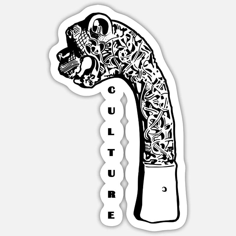 Sticker Größe S (10 x 10 cm) - 