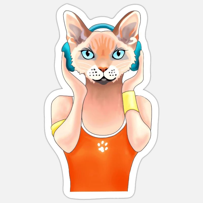 Sticker taille S (10 x 10 cm) - 