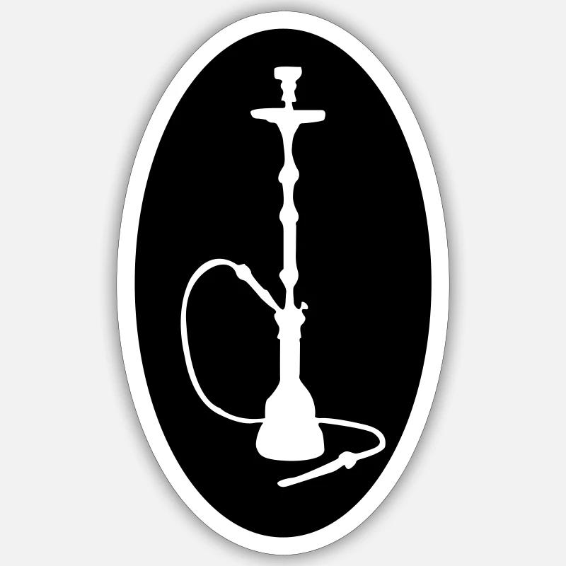 hookah Sticker size S (10 x 10 cm)