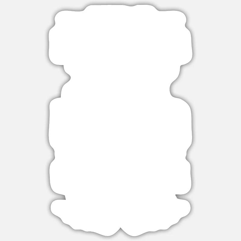 Host Celebration Shot Wine - Sticker size S (10 x 10 cm) - white matte