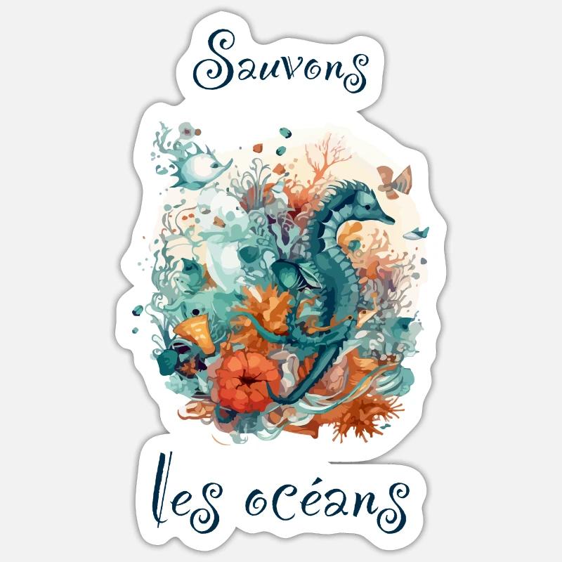 Sticker taille S (10 x 10 cm) - 