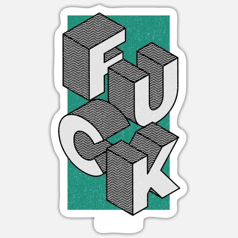 Baiser! c’est ce que c’est la collection. Sticker taille S (10 x 10 cm)