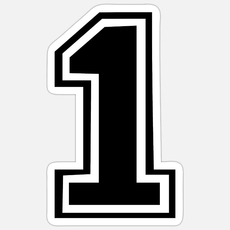 1 - Sticker taille S (10 x 10 cm) - blanc mat