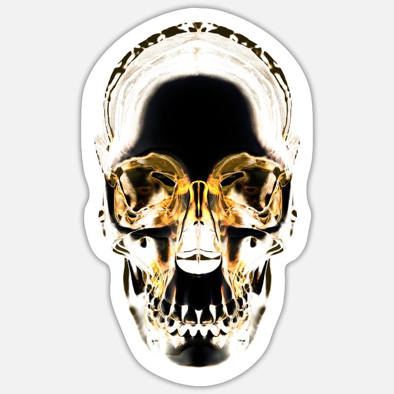 Skull Sticker size S (10 x 10 cm)