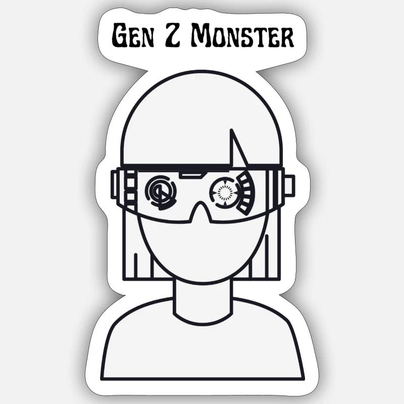 Sticker size S (10 x 10 cm) - 