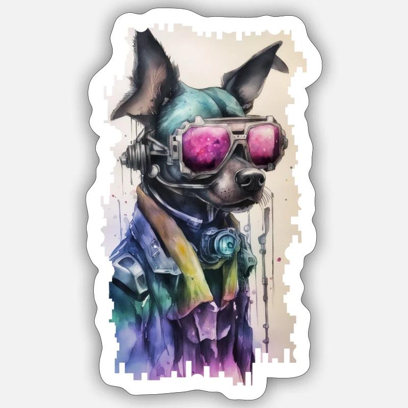 Sticker Größe S (10 x 10 cm) - 