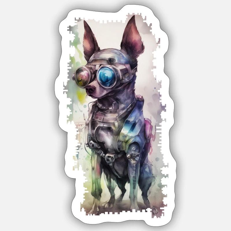 Sticker taille S (10 x 10 cm) - 
