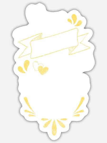 Sternenhimmel Wunsch Träumen Symbol - Sticker Größe S (10 x 10 cm) - Mattweiß