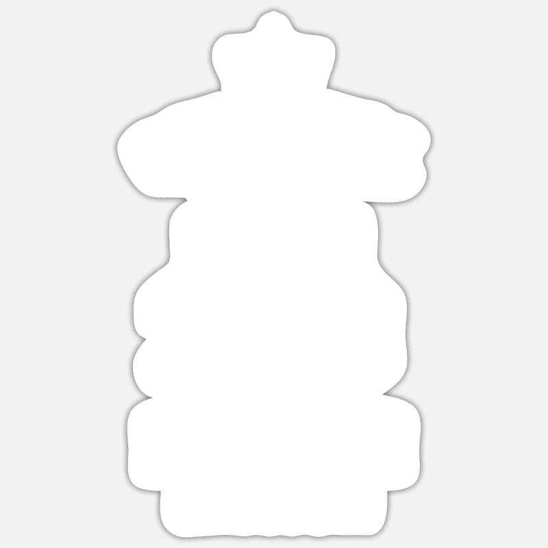 Anniversaire édition limitée 2018 - Sticker taille S (10 x 10 cm) - blanc mat