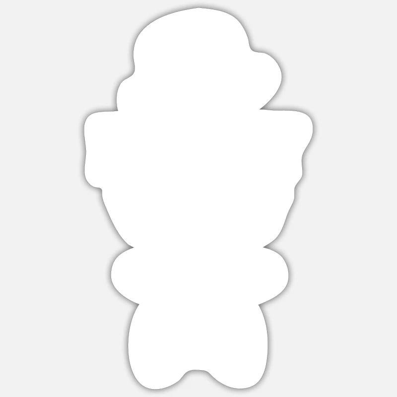 Cadeau pour Henry - Sticker taille S (10 x 10 cm) - blanc mat