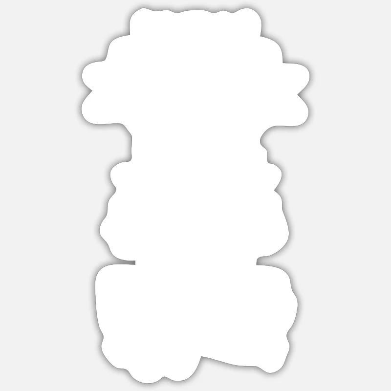 Postman Courier Sticker size S (10 x 10 cm)