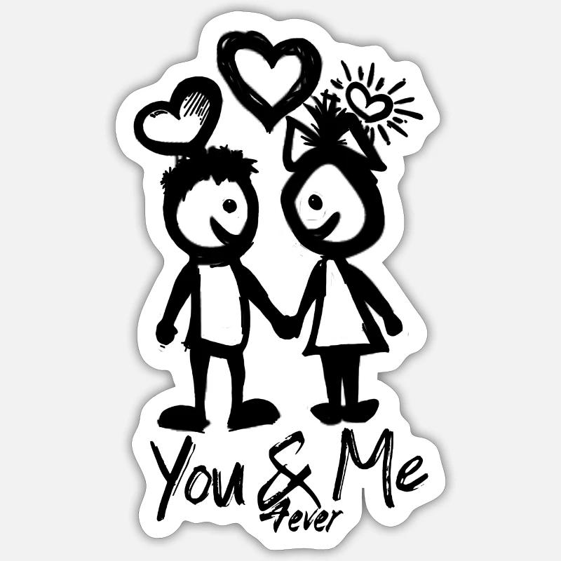 Sticker Größe S (10 x 10 cm) - 