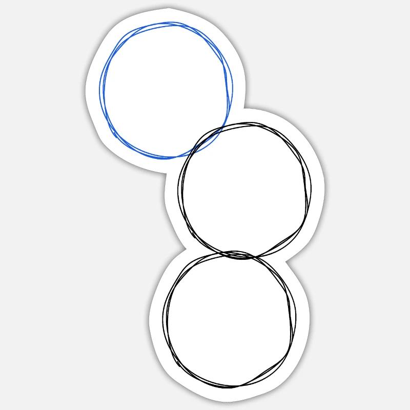 discovering tastes gift happy statement cool Sticker Größe S (10 x 10 cm)