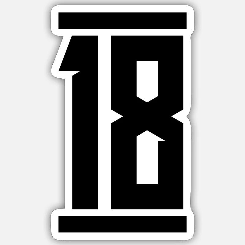 Sticker Größe S (10 x 10 cm) - 