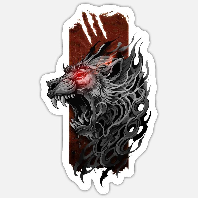 Sticker Größe S (10 x 10 cm) - 