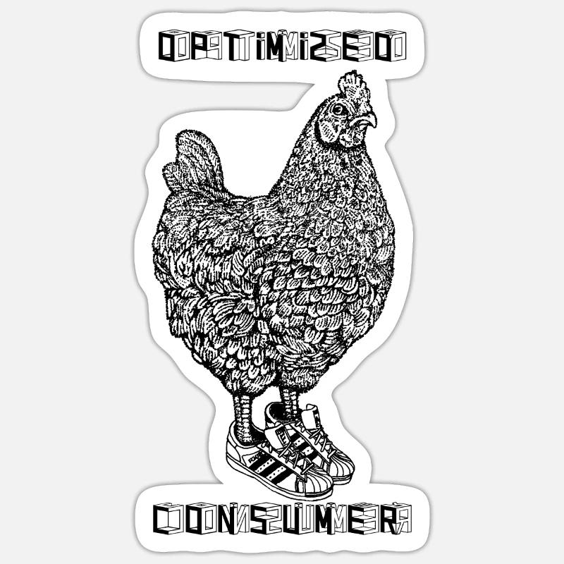 Sticker Größe S (10 x 10 cm) - 