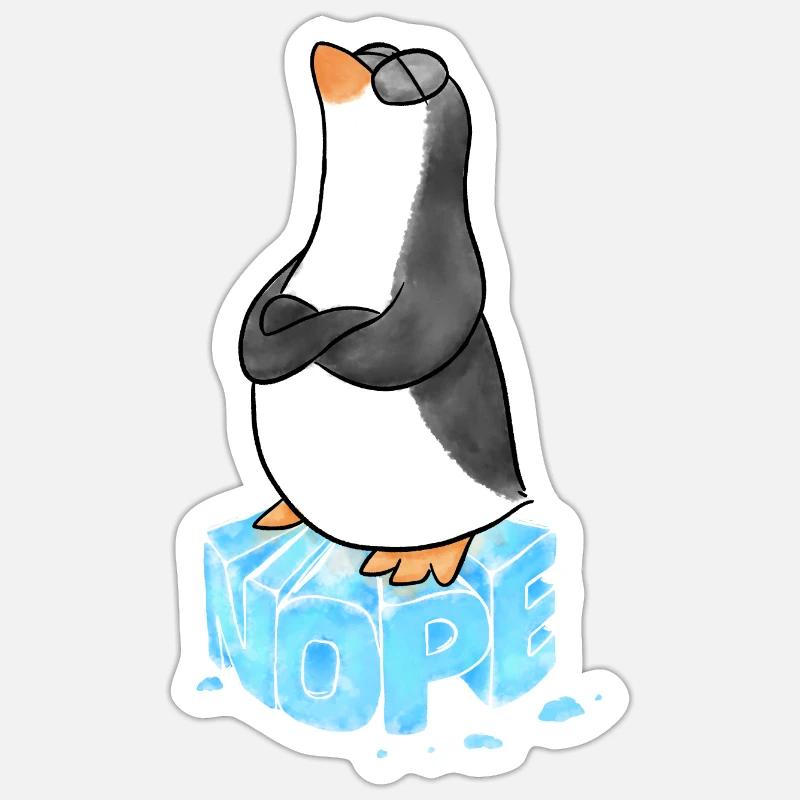 NOPE Sticker size S (10 x 10 cm)