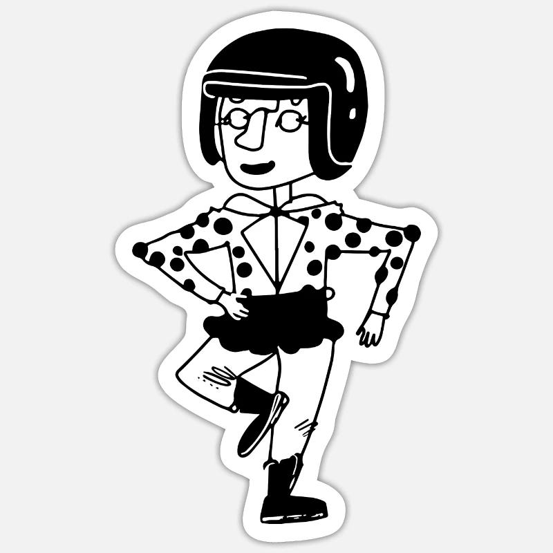 Sticker taille S (10 x 10 cm) - 