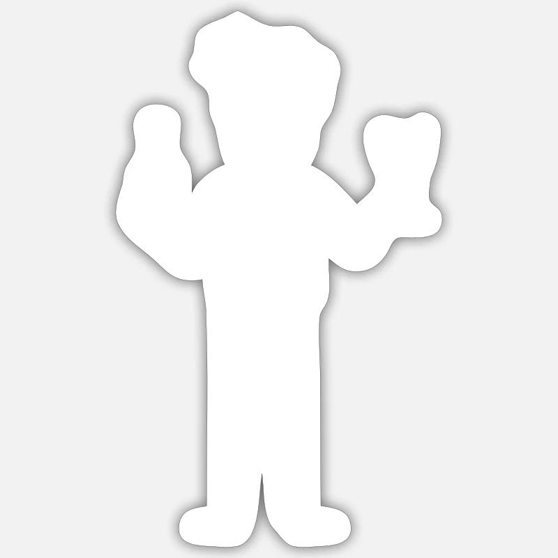 Sticker size S (10 x 10 cm) - 