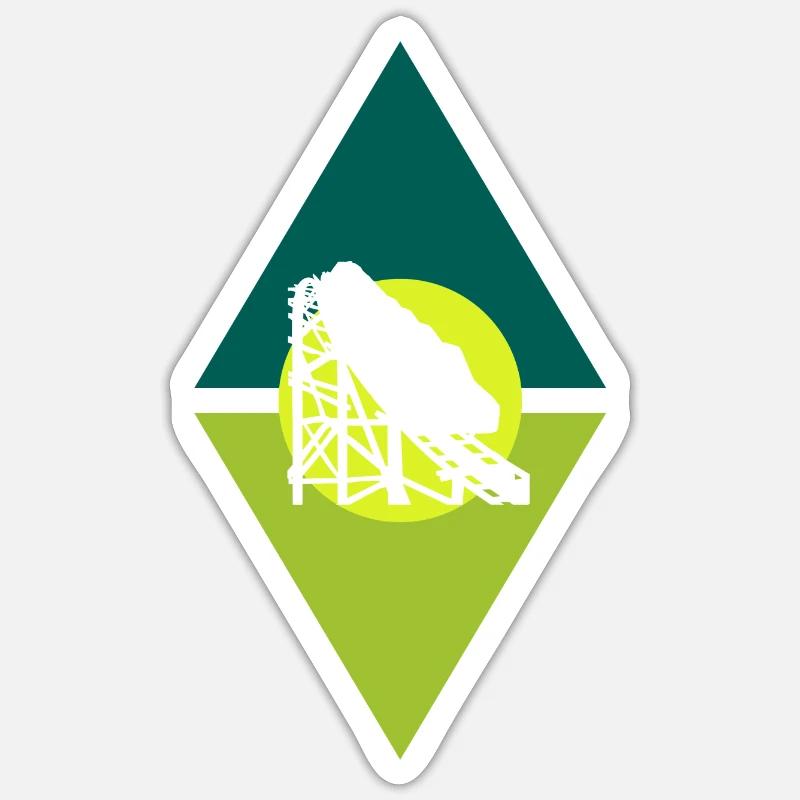 Rummel Lukas - Sticker taille S (10 x 10 cm) - blanc mat