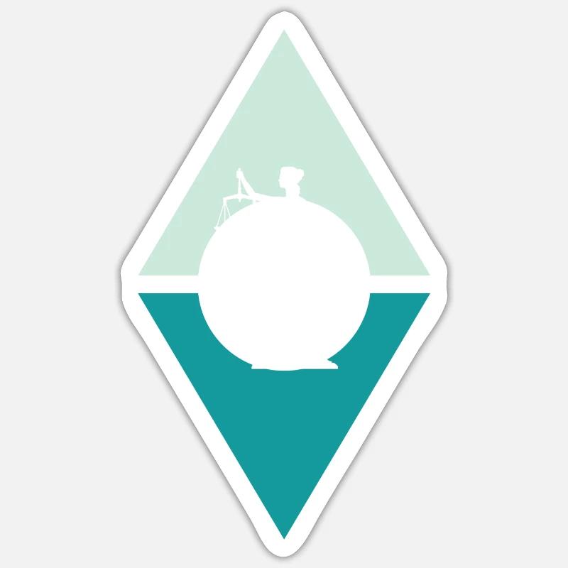 Sticker Größe S (10 x 10 cm) - 