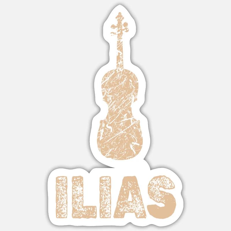 Iliad - Sticker size S (10 x 10 cm) - white matte