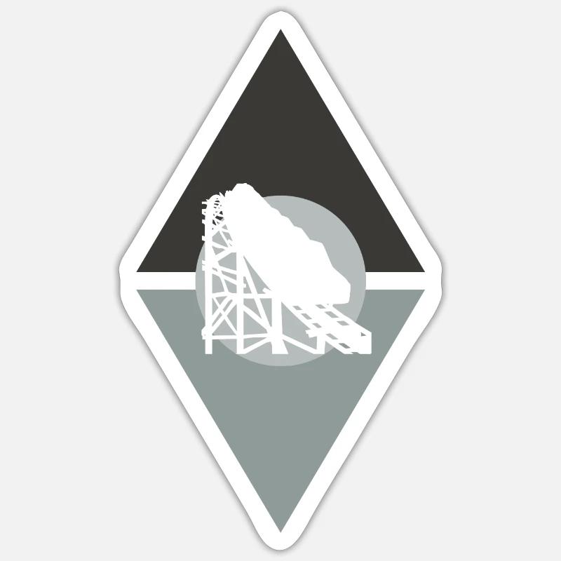 Roller coaster Lukas Sticker size S (10 x 10 cm)