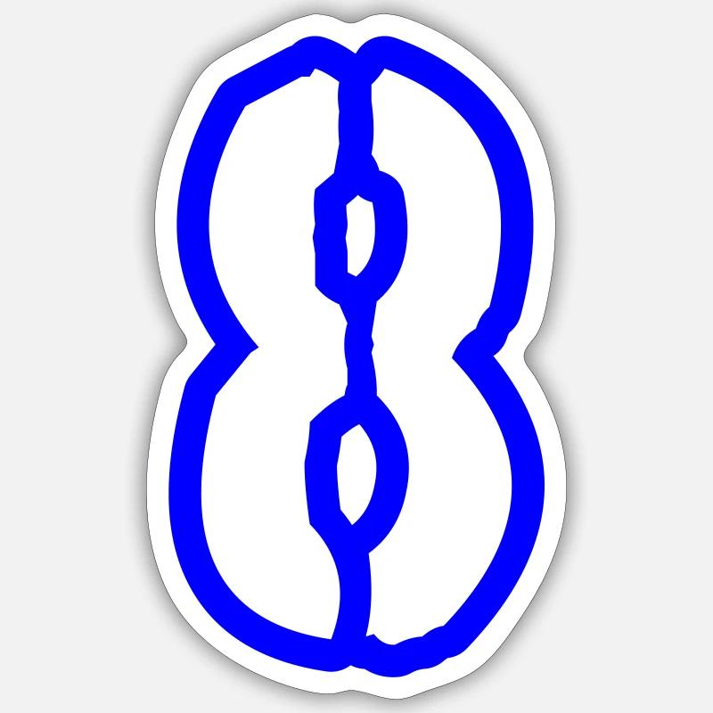 Sticker Größe S (10 x 10 cm) - 