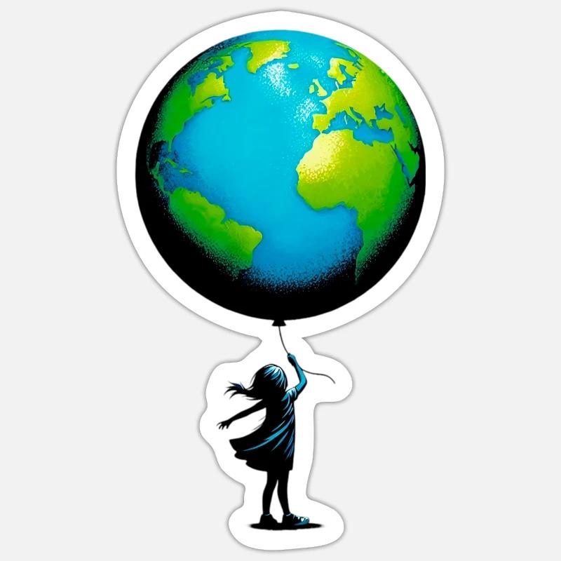 Sticker Größe S (10 x 10 cm) - 