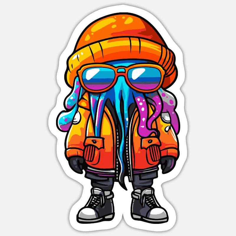 Sticker taille S (10 x 10 cm) - 