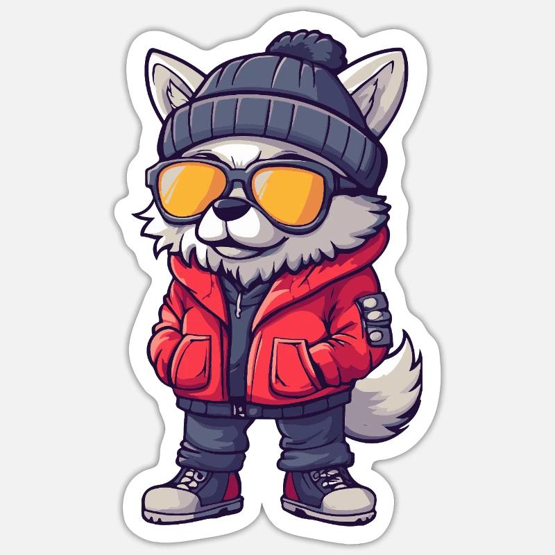 Sticker Größe S (10 x 10 cm) - 