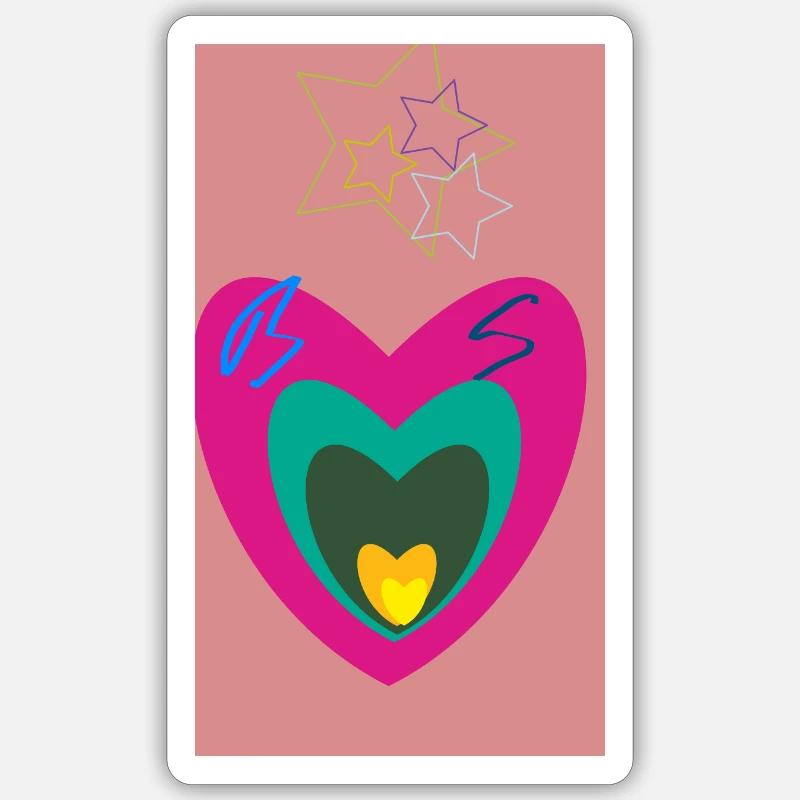 Sticker Größe S (10 x 10 cm) - 