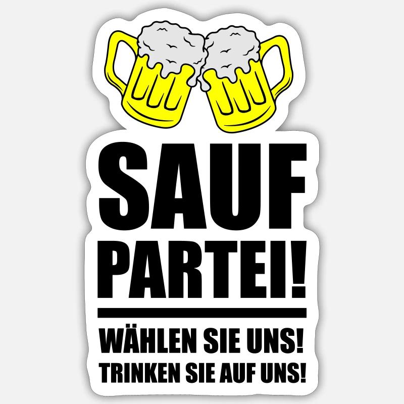 Sticker Größe S (10 x 10 cm) - 