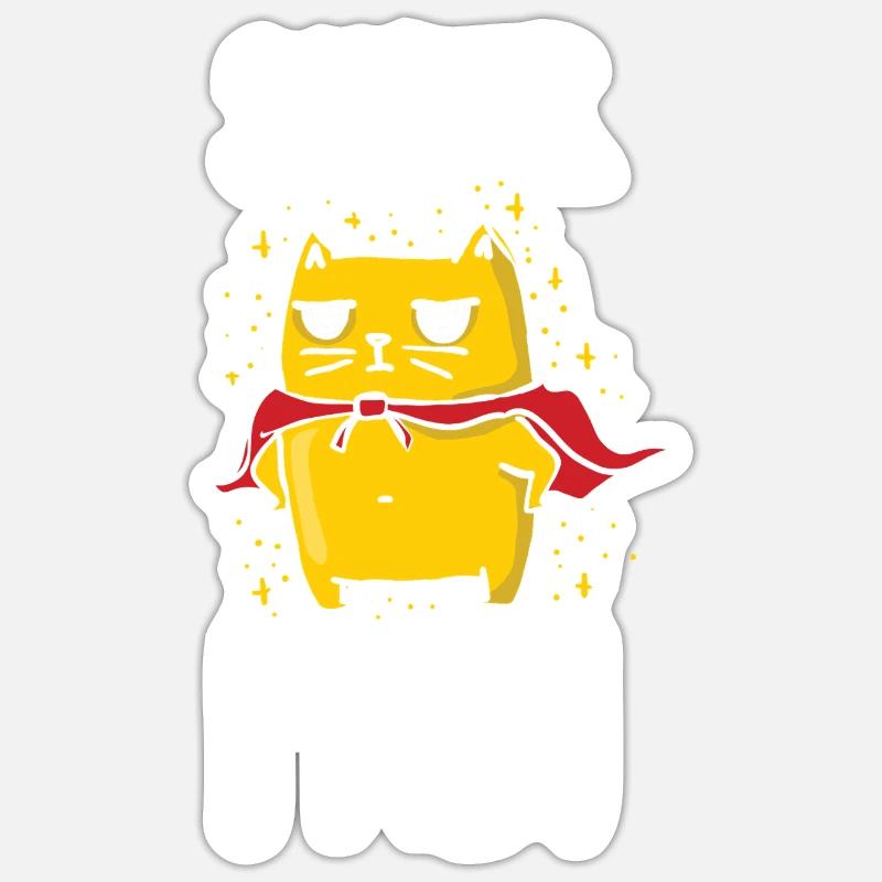 Fabien - Sticker taille S (10 x 10 cm) - blanc mat